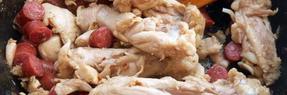 джамбалайя с лисичками