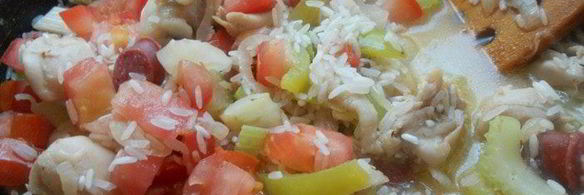 джамбалайя с лисичками