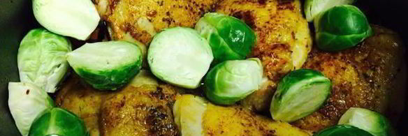 куриные бедра тушенные в плове из дикого риса