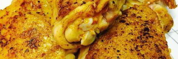 куриные бедра тушенные в плове из дикого риса