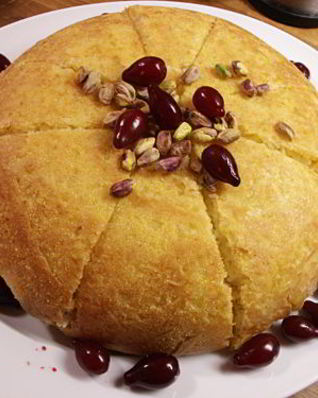 Откидной плов с курицей