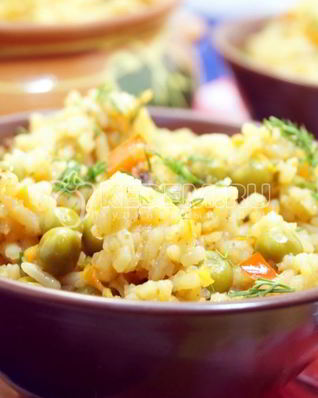 Овощной плов