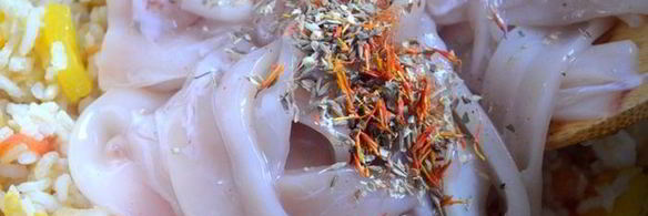 паэлья с кальмарами