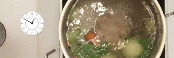 паэлья с креветками и курицей