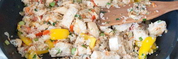 паэлья с курицей