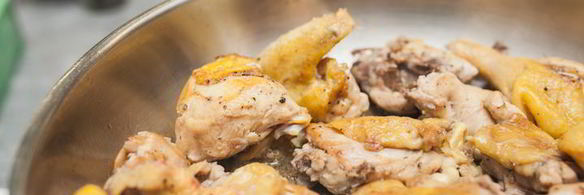 паэлья с морепродуктами и цыпленком