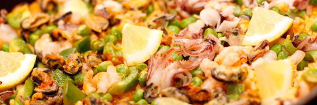 Паэлья с морепродуктами
