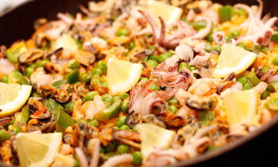 Рецепт паэльи с морепродуктами