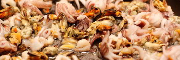 паэлья с морепродуктами