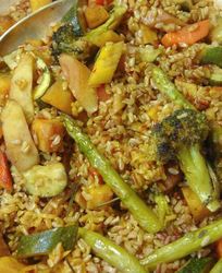 Паэлья с овощами