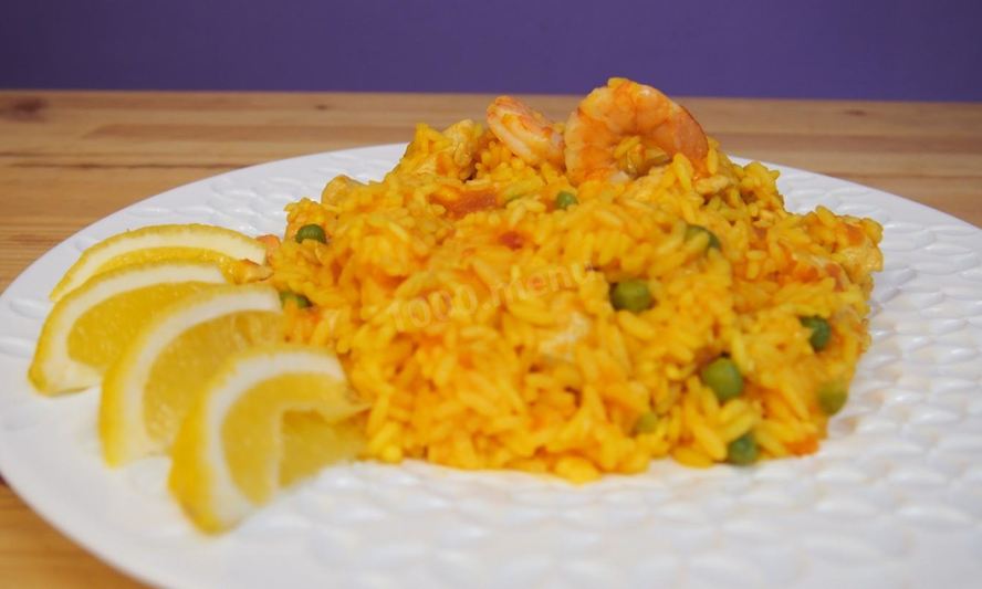 Рецепт паэльи вкусный ужин за 40 минут