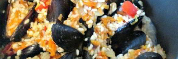 пилав — плов из мидий