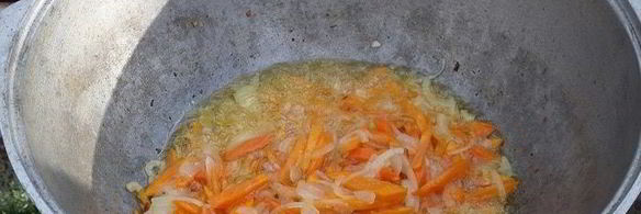 плов дачный с карпом