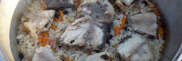 плов дачный с карпом