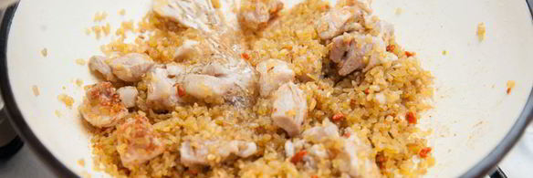 плов из булгура с курицей