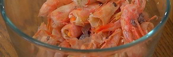 плов из бурого риса с креветками