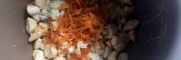 плов из чечевицы с курицей в мультиварке