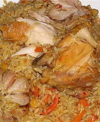 Плов из окорочков