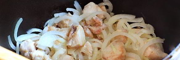 плов из перловки с курицей