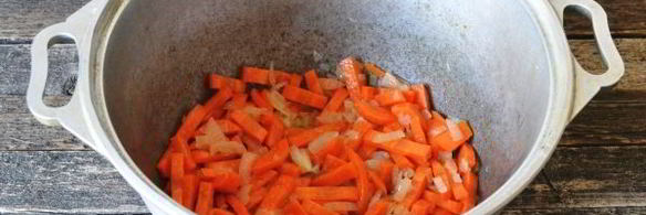 плов из пропаренного риса с курицей