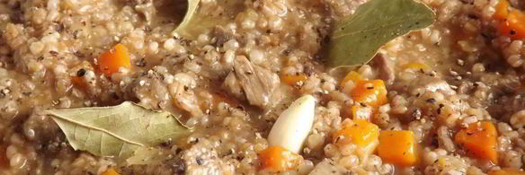 плов из пшеницы с говядиной