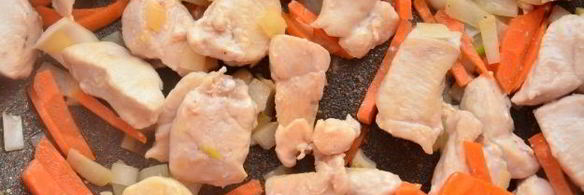 плов по-азербайджански с курицей