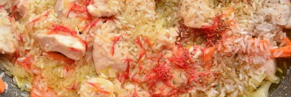 плов по-азербайджански с курицей