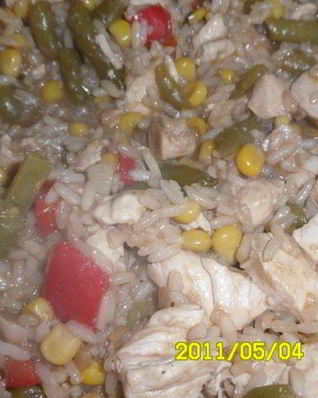 Плов по-мексикански