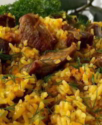 Плов по-украински со свининой