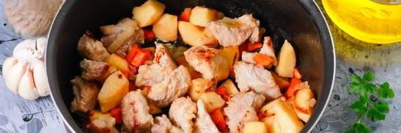 плов с айвой