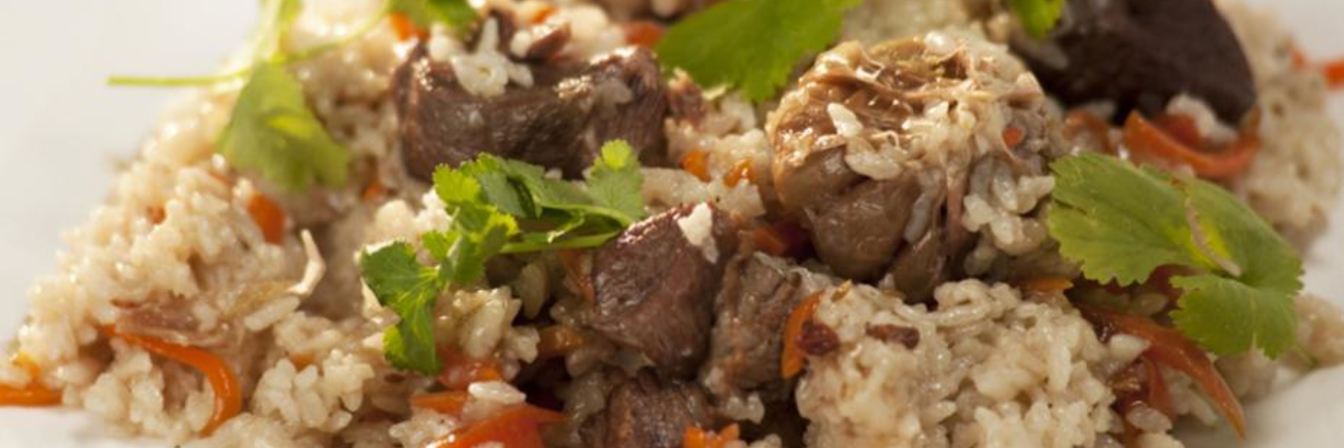 Плов с барбарисом