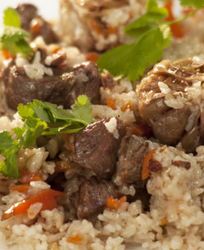 Плов с барбарисом