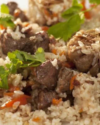 Плов с барбарисом