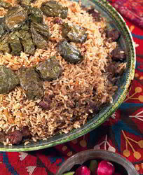 Плов с долмой