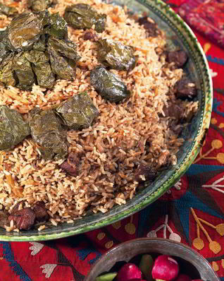 Плов с долмой