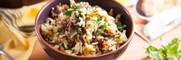 плов с фаршем