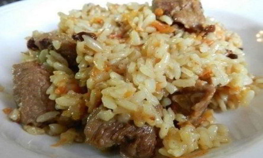 Рецепт плова с говядиной по-узбекски в казане