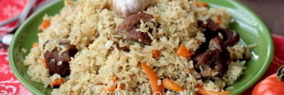 плов с говядиной в мультиварке