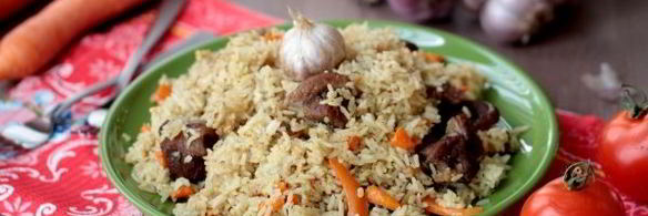 плов с говядиной в мультиварке