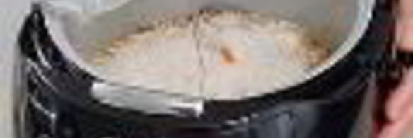 плов с грибами и нутом