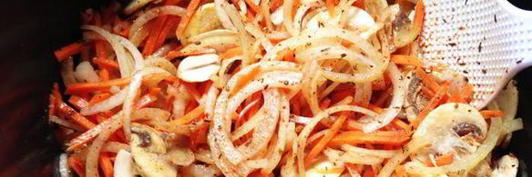 плов с грибами в мультиварке