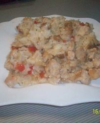 Плов с грибами