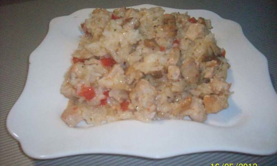 Рецепт плова с грибами