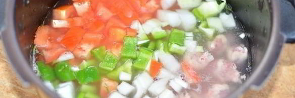 плов с куриными сердечками в мультиварке