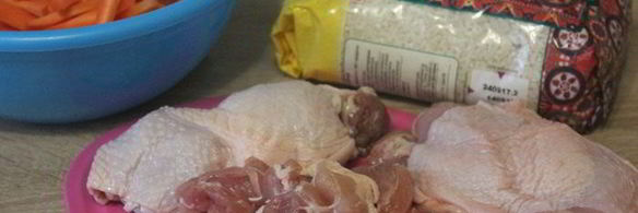 плов с курицей и курагой в мультиварке