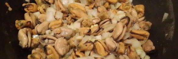 плов с мидиями