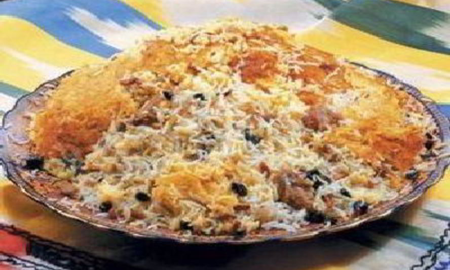 Рецепт плова с мясом барана и печени