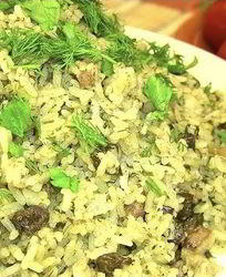 Плов с печенью