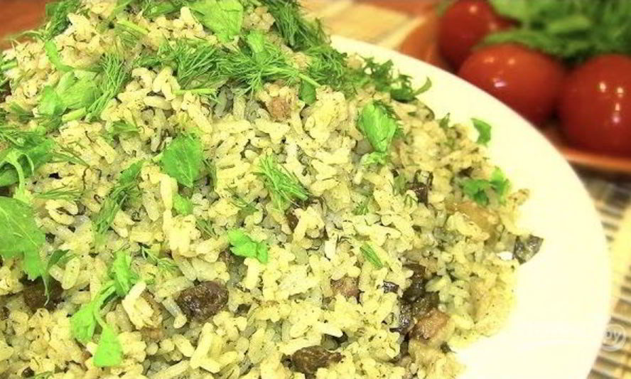 Рецепт плова с печенью