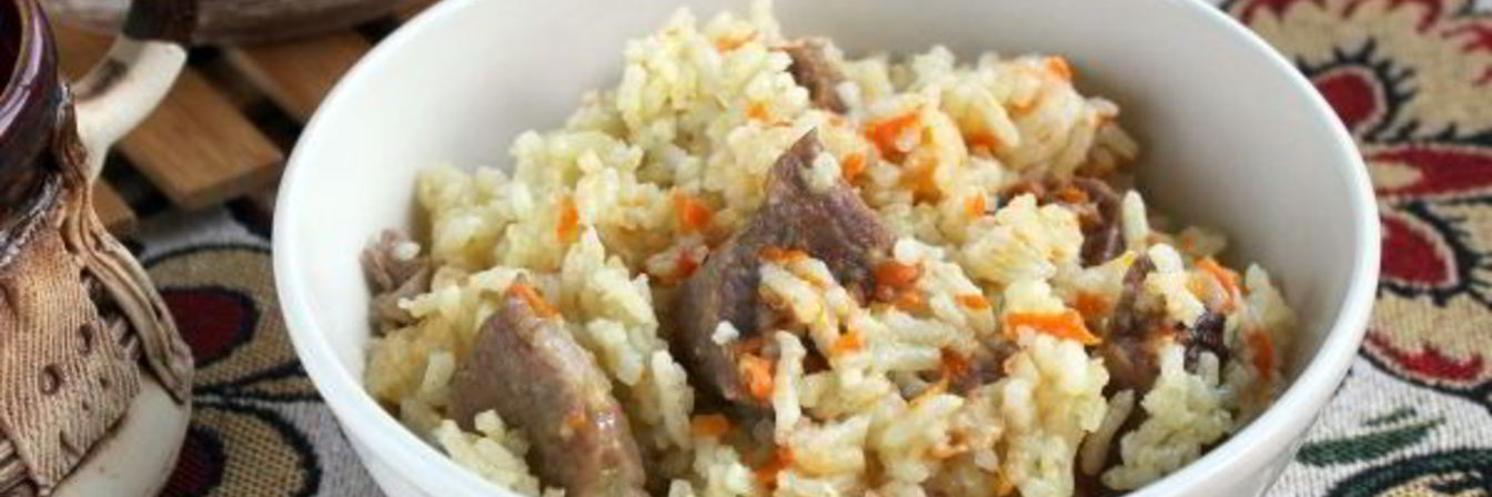 Плов со свининой в мультиварке